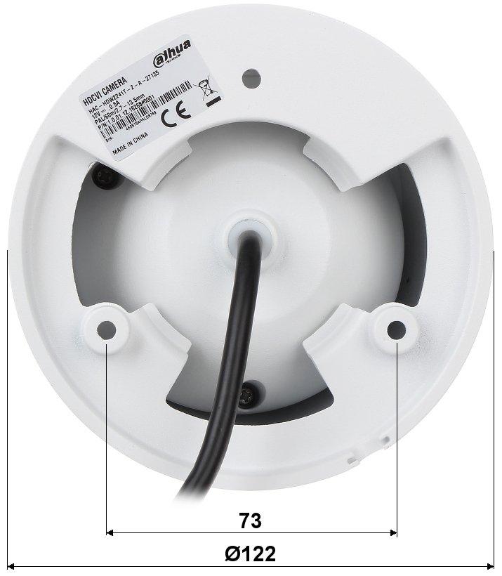 AHD vaizdo stebėjimo kamera Dahua HAC-HDW2802T-ZA-3711, Zoom, 8,3MP, 3,7-11mm