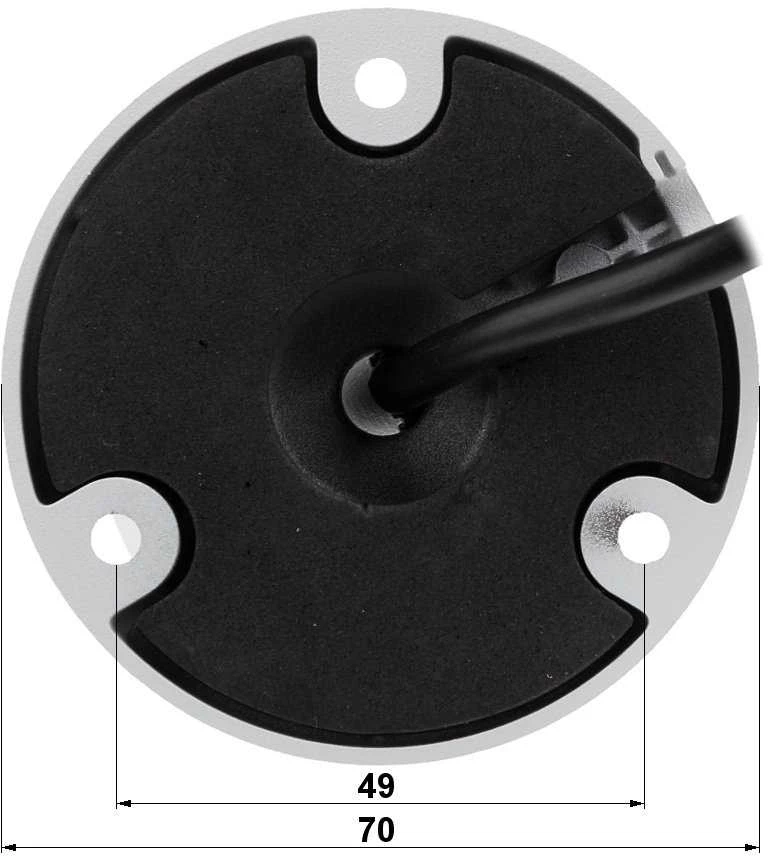 AHD, HD-CVI, HD-TVI, PAL KAMERA HAC-HFW1200T-0280B-S6 – 1080p 2,8 mm DAHUA