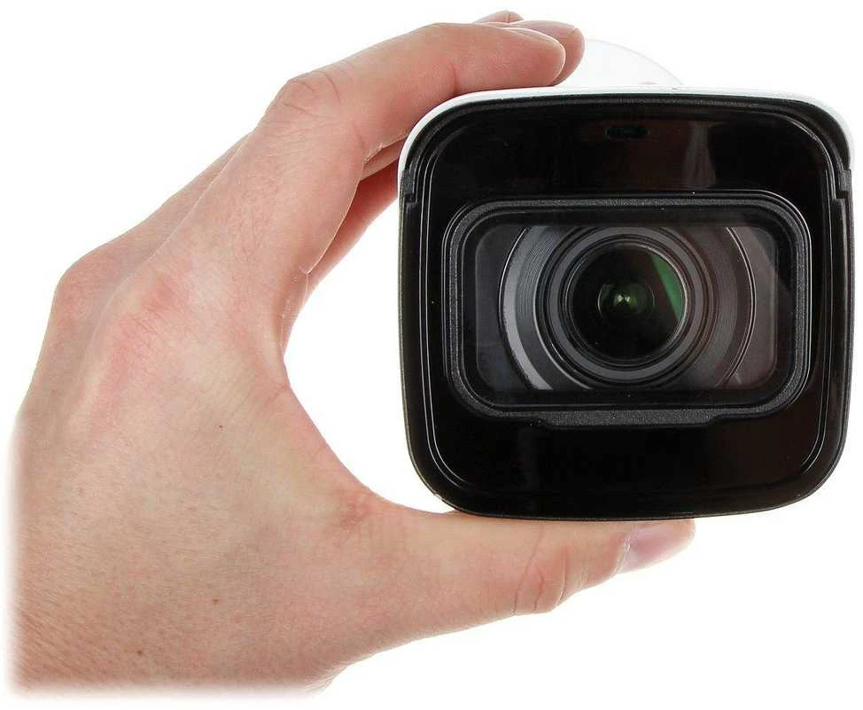 Dahua HD-CVI cilindrinė kam. STARLIGHT 5MP, LXIR pašvietimas iki 80m., 1/2.8" 2.7-13.5mm, IP67, su mikrofo