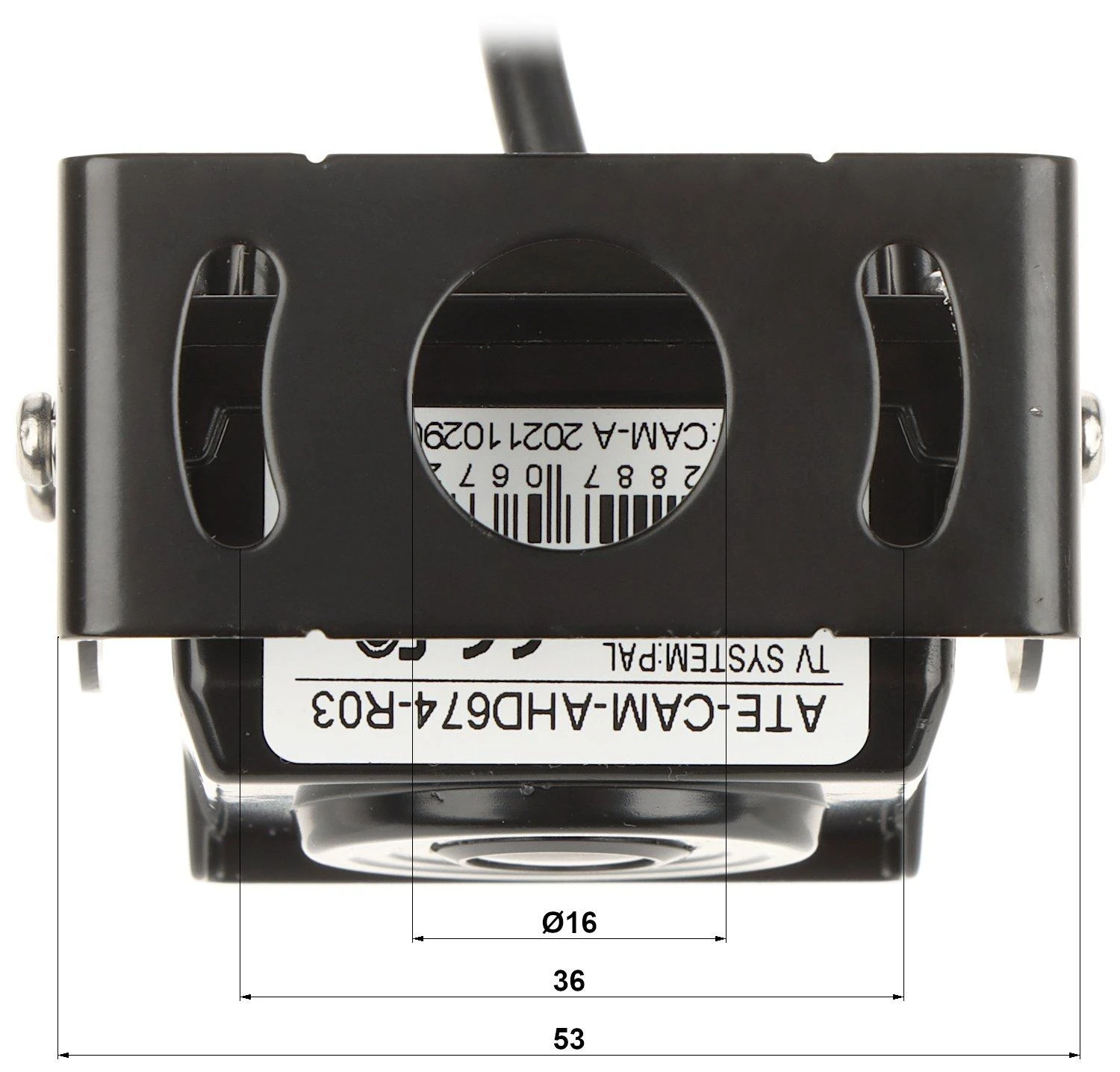 Carruzzo AHD MOBILE KAMERA ATE-CAM-AHD674-R03 – 1080p 2,8 mm AUTONE