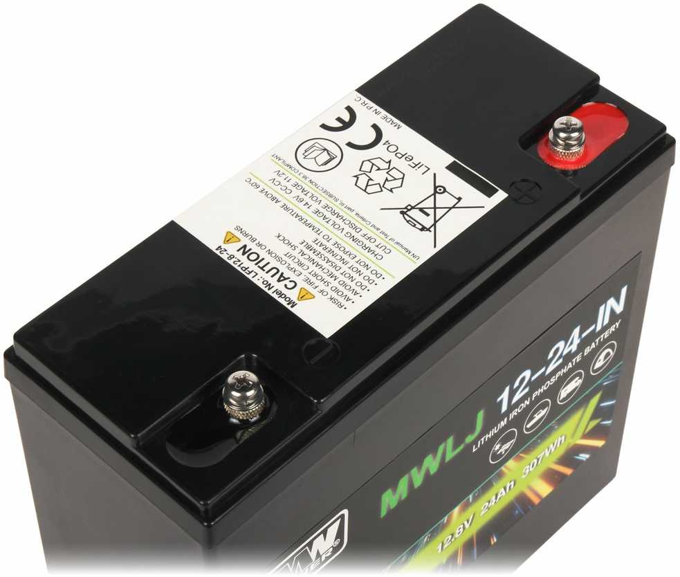 AKUMULIATORIUS 12.8V/24AH/LIFEPO4-MWLJ MW Power