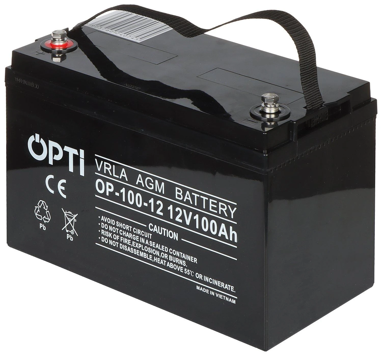 AKUMULIATORIUS 12V/100AH-OPTI