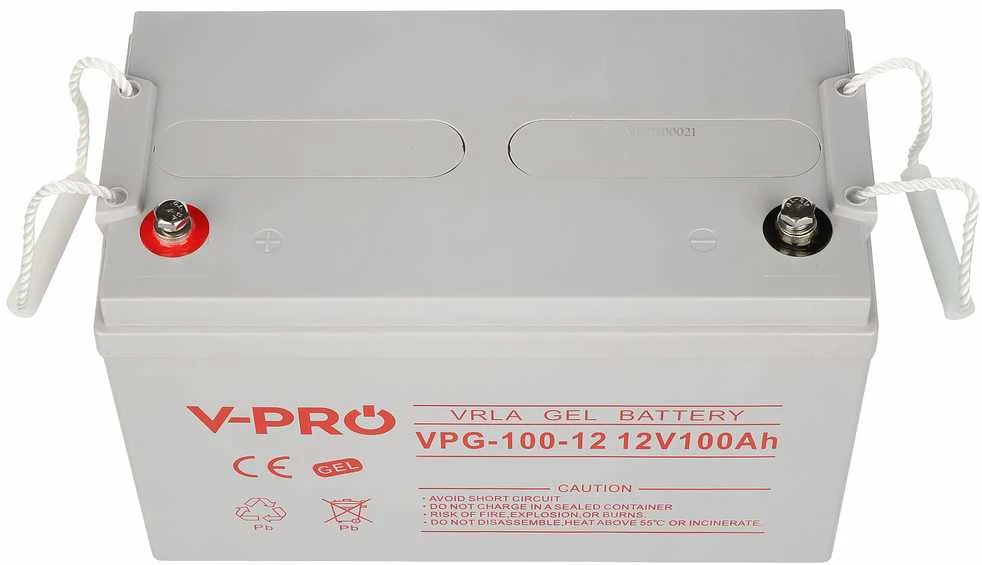 V-PRO AKUMULIATORIUS 12V/100AH-VPRO