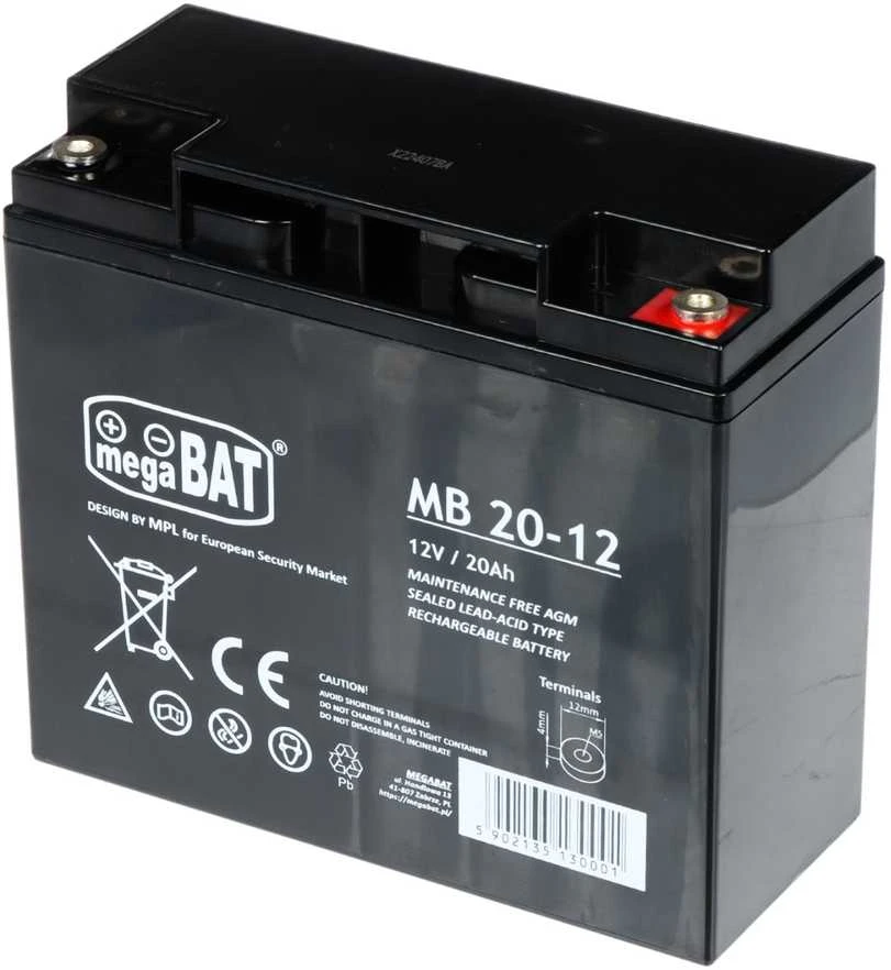 Mpl Power Elektro Vaikų transporto dalis akumuliartorius 12V/20AH