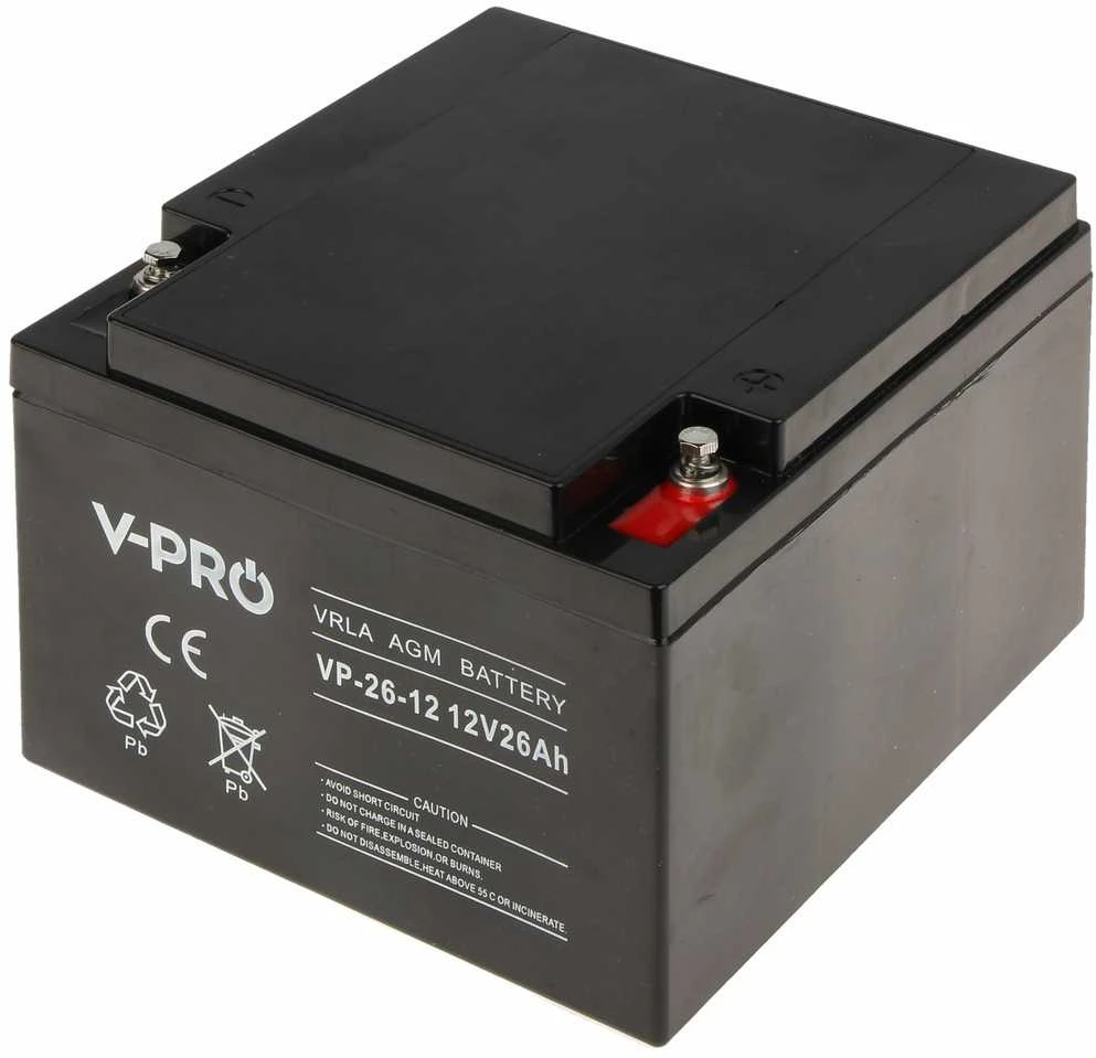Volt AKUMULIATORIUS 12V/26AH-VPRO