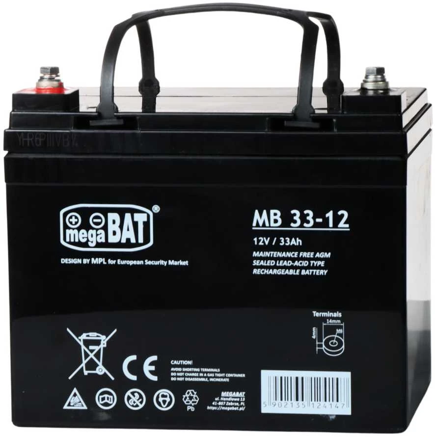 AKUMULIATORIUS 12V/33AH-MB megaBAT