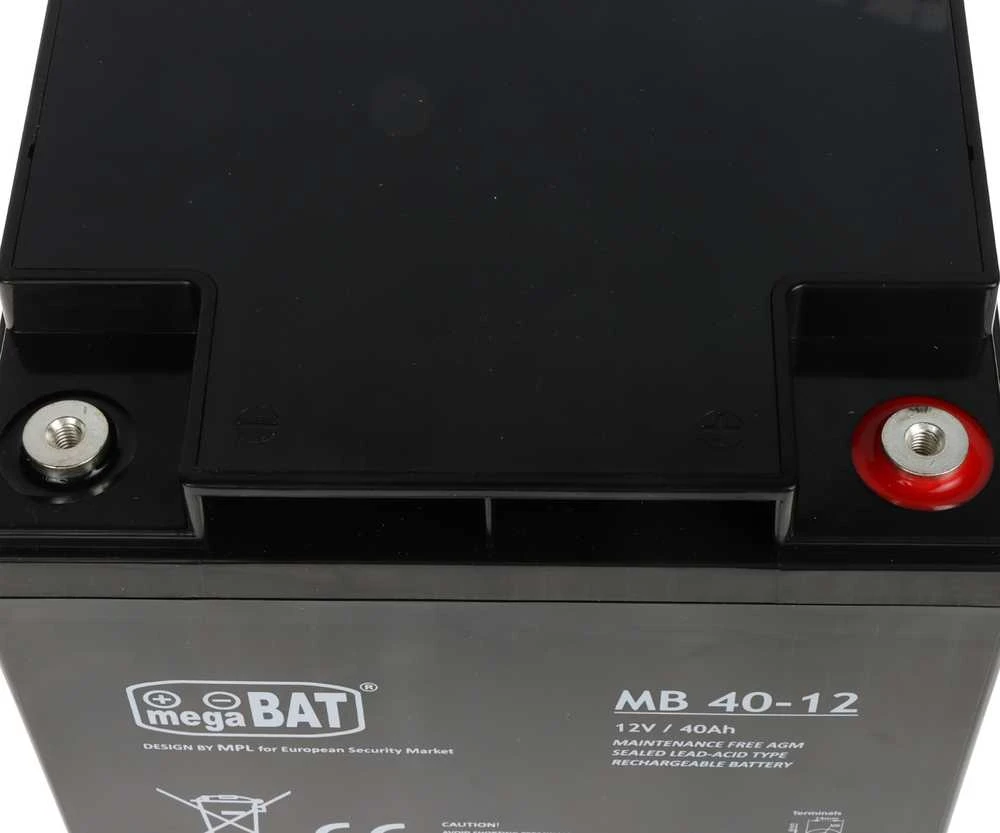 Carruzzo AKUMULIATORIUS 12V/40AH-MB megaBAT