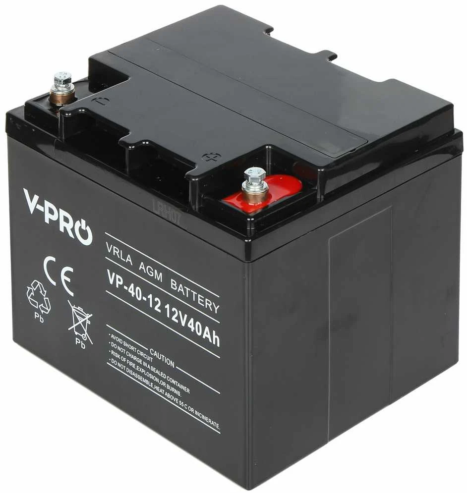 VOL AKUMULIATORIUS 12V/40AH-VPRO