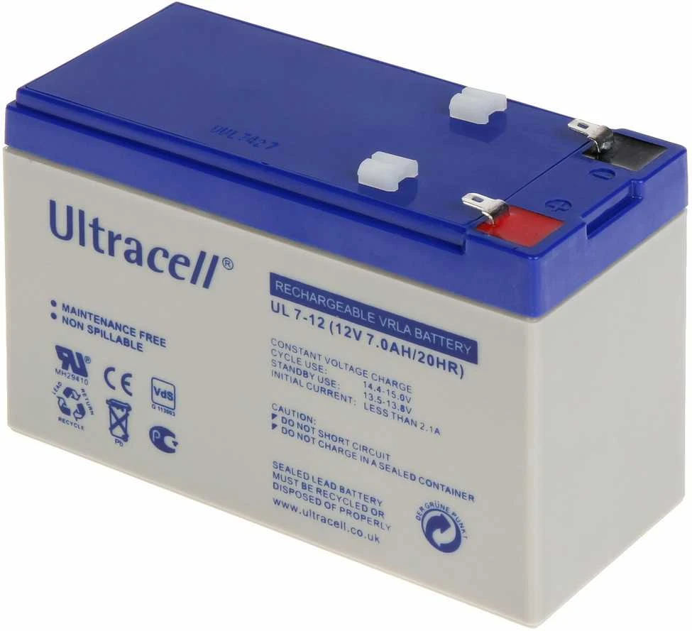 AKUMULIATORIUS 12V/7AH-UL ULTRACELL