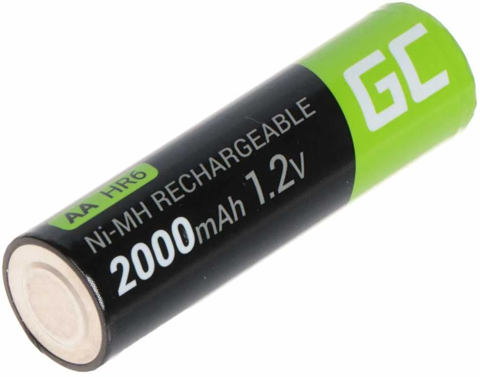 Žalias Cell AKUMULIATORIUS AQ-AA-2000/GC*P4 1,2V Ni-MH HR6, AA Žalias Cell