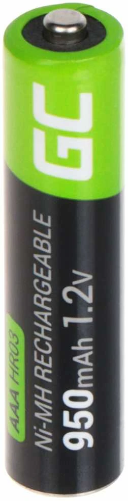 Green Cell Žalias Cell AKUMULIATORIUS AQ-AAA-950/GC*P4 1.2V Ni-MH HR03, AAA Žalias Cell