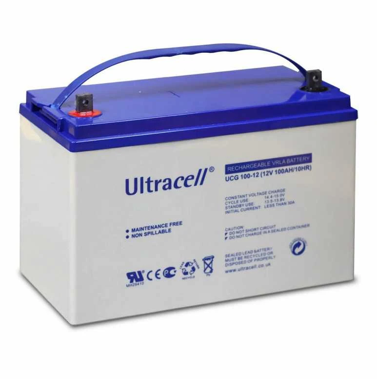 Akumuliatorius Ultracell UCG100-12 (100Ah, 12V)
