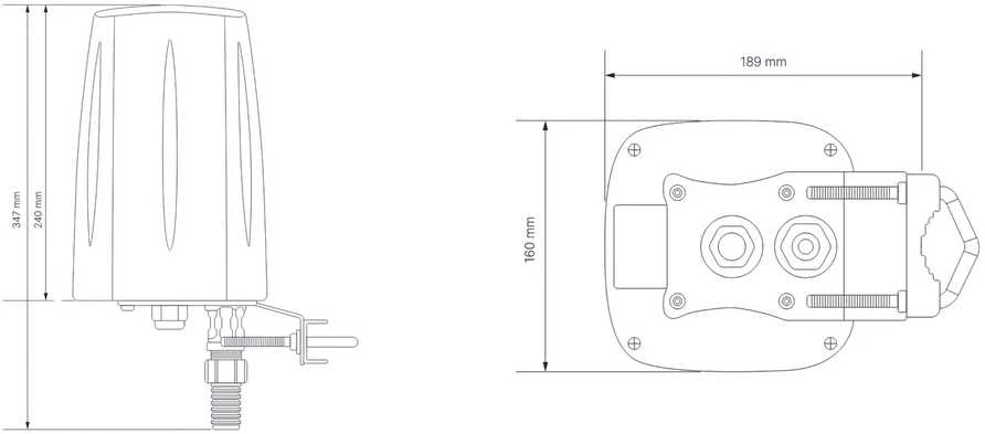 ANTENA PR1IC970 COMBO LTE Wi-Fi GPS Bluetooth Teltonika