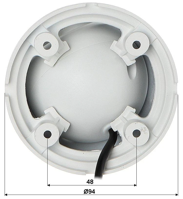 Antivandalinė AHD vaizdo stebėjimo kamera Dahua HAC-HDW1800M-0280B, 8.3MP, 2,8mm
