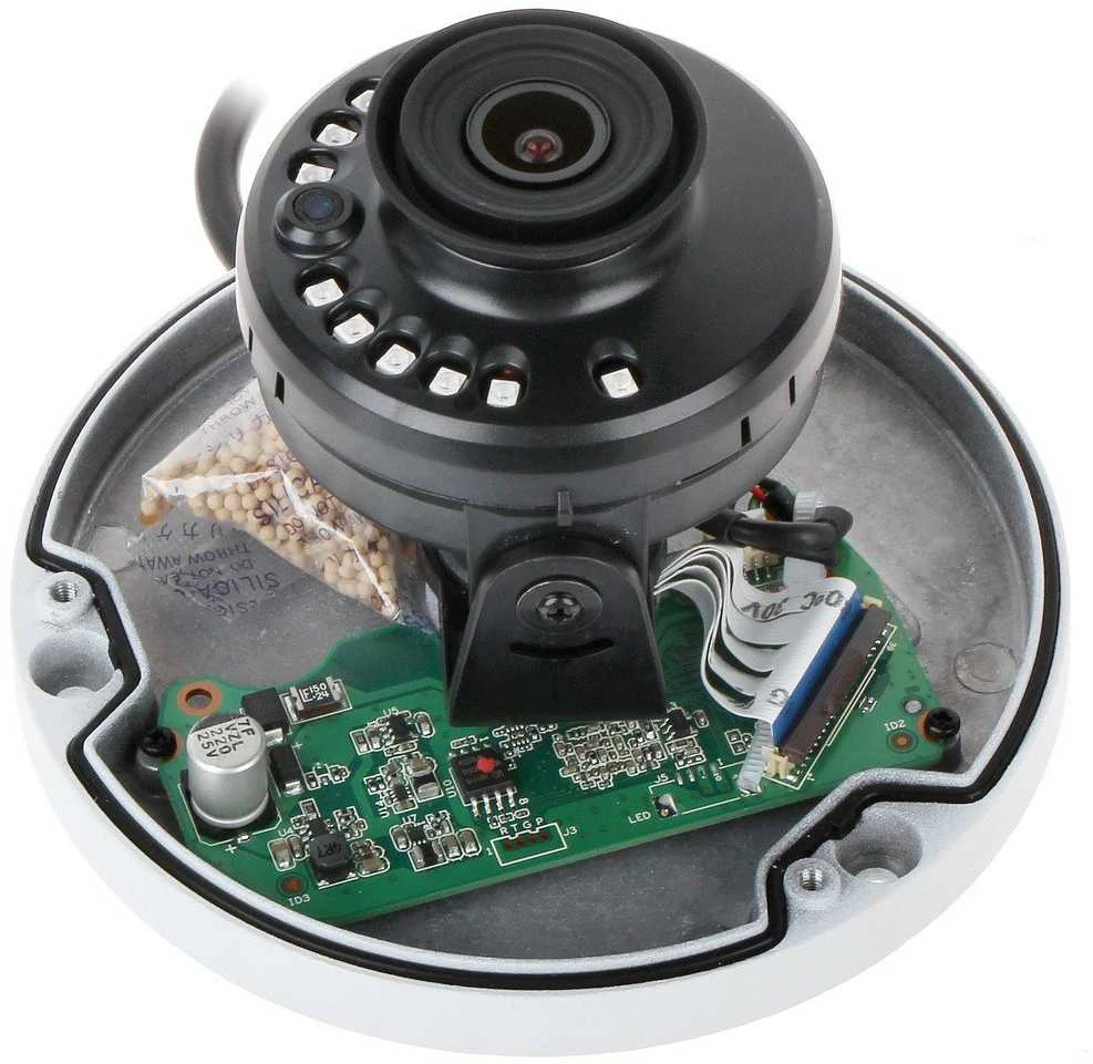 Dahua HD-CVI kupolinė kam. 5MP su IR pašvietimu iki 30m., 1/2.7" 2.8mm 98°, IP67, IK10