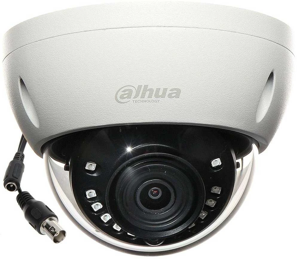 Dahua HD-CVI kupolinė kam. 5MP su IR pašvietimu iki 30m., 1/2.7" 2.8mm 98°, IP67, IK10