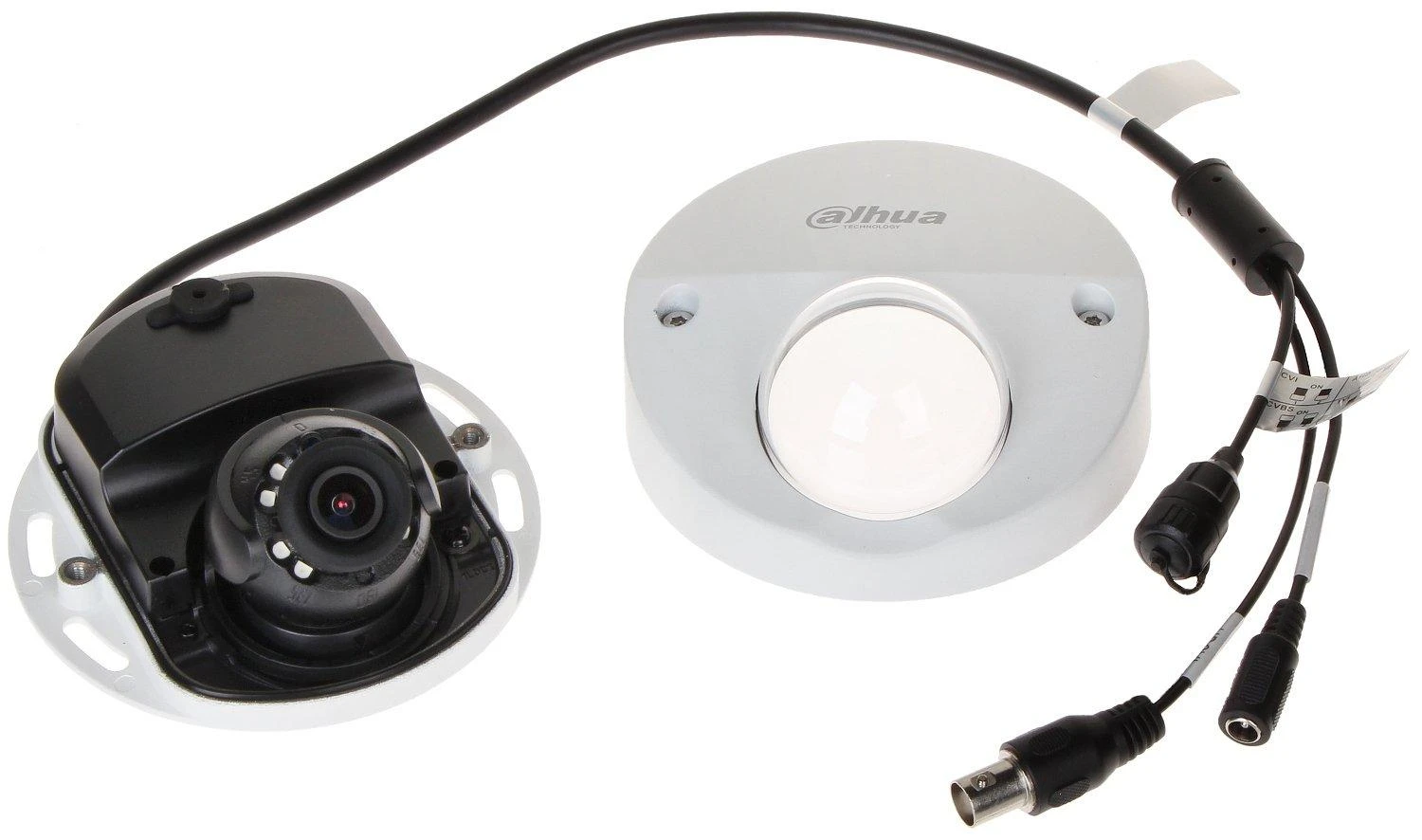 ANTIVANDALINĖ AHD, HD-CVI, HD-TVI, PAL KAMERA HAC-HDBW2241F-A-0280B-S2-DIP - 1080p 2,8 mm DAHUA