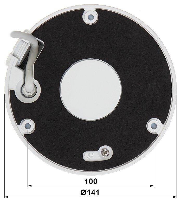 ANTIVANDALINĖ IP KAMERA DS-2CD1743G0-IZ(2,8-12MM)(C) - 3,7 Mpx Hikvision