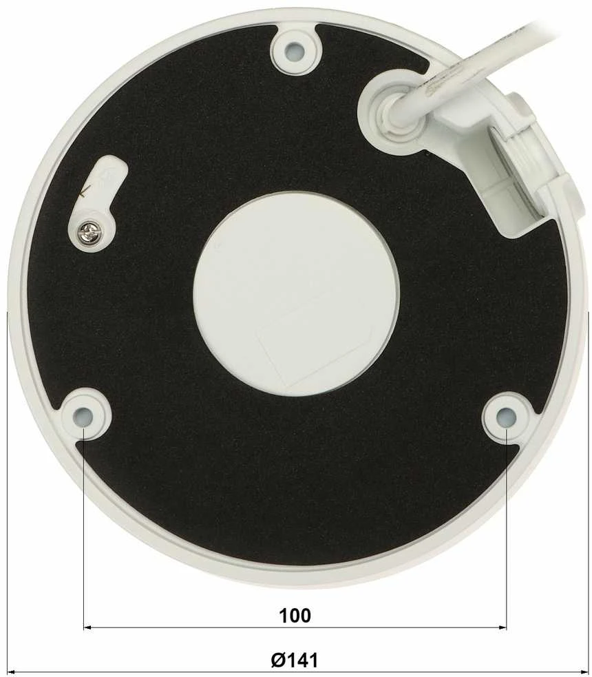 ANTIVANDALINĖ IP KAMERA DS-2CD1743G2-IZ(2.8-12MM) - 3.7 Mpx Hikvision