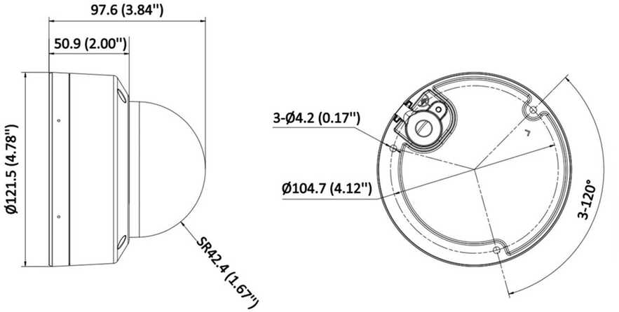 ANTIVANDALINĖ IP KAMERA DS-2CD2167G3-LIS2UY(2.8MM)PL ColorVu 3.0 - 6 Mpx Hikvision