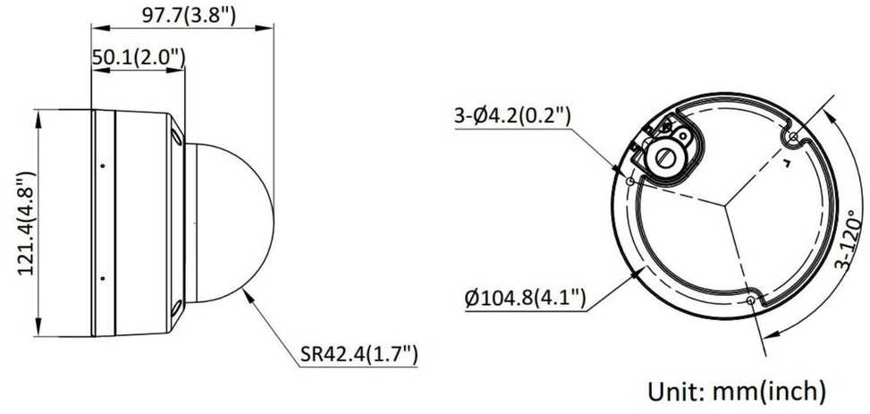 ANTIVANDALINĖ IP KAMERA DS-2CD2183G2-LIS2U(2.8MM) Išmanusis hibridinis šviestuvas „AcuSense“ - 8.3 Mpx 4K UHD Hikvision