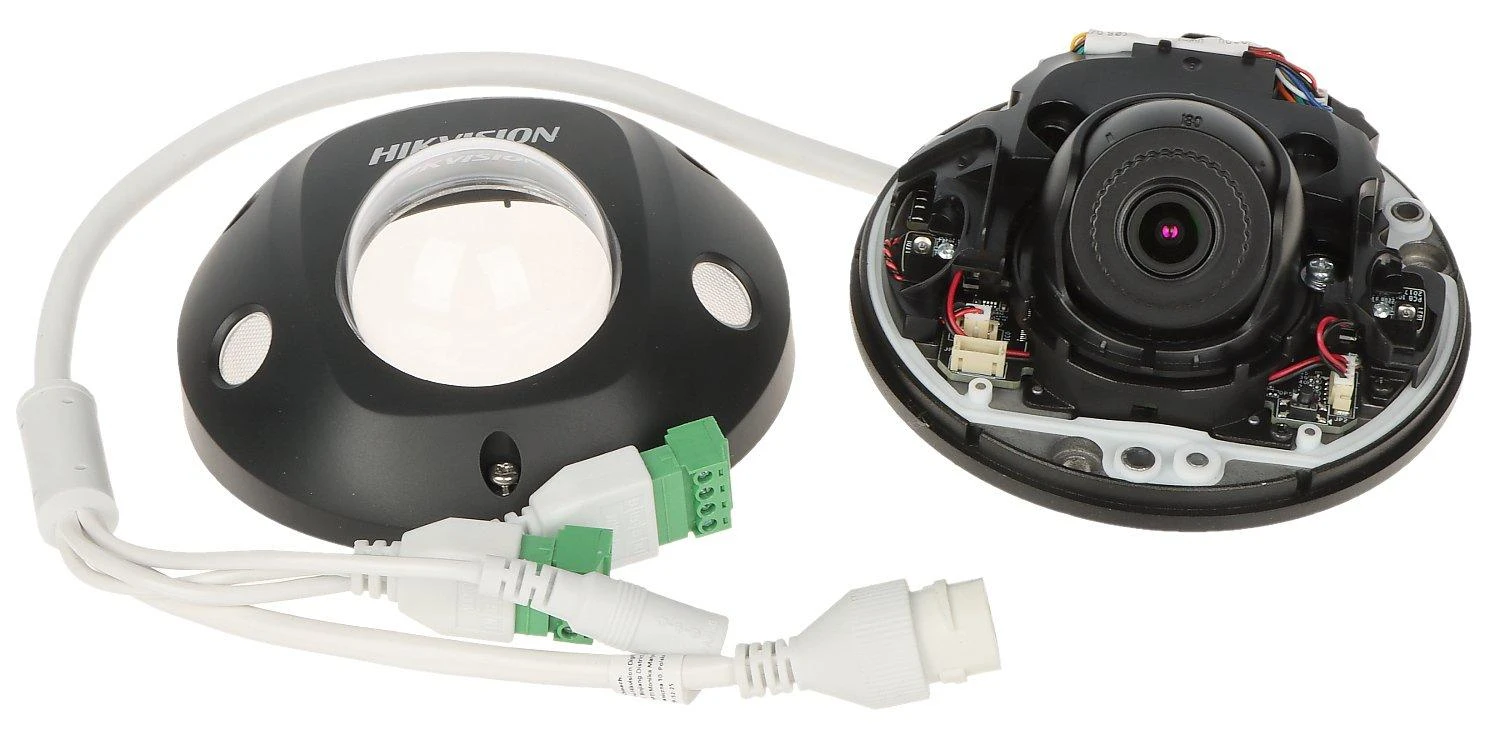 ANTIVANDALINĖ IP KAMERA DS-2CD2546G2-IS(2.8MM)(C)(Juodas) ACUSENSE - 4 Mpx Hikvision