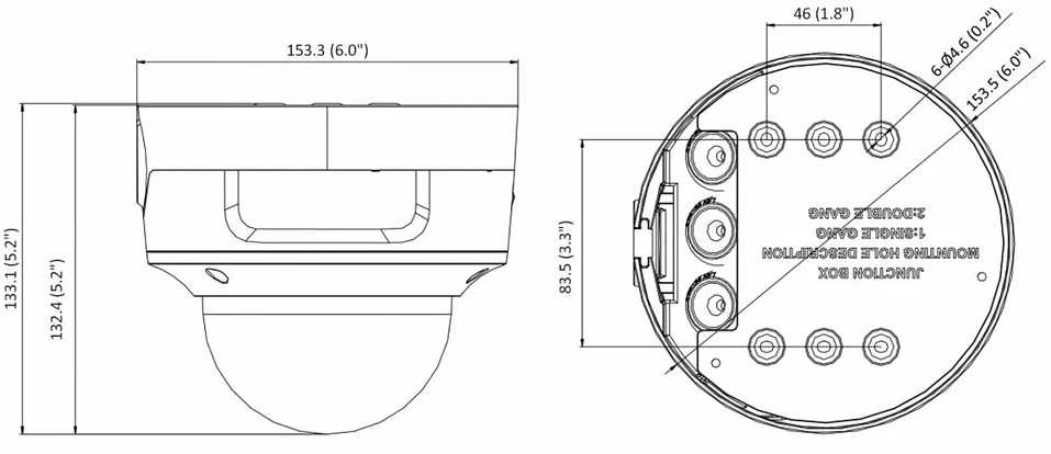 Hikvision kupolas DS-2CD2786G2-IZS (baltas, 8 MP, 40 m. IR, AcuSense)