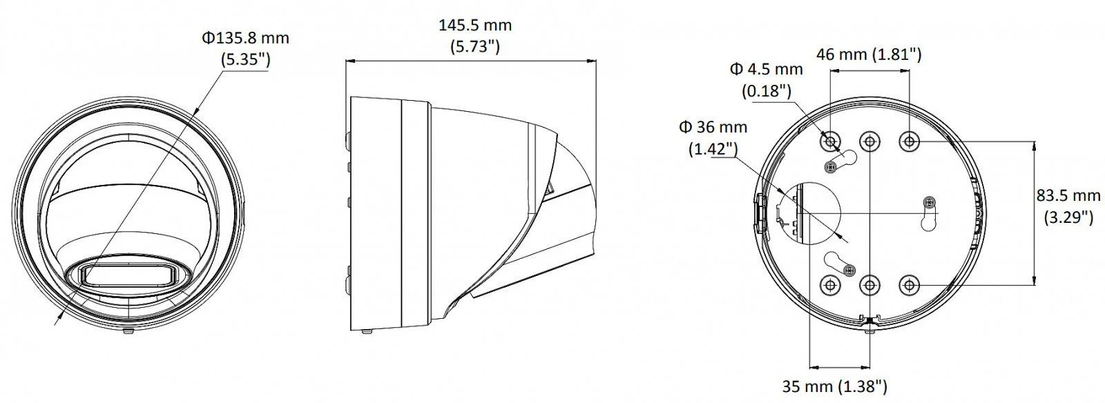 ANTIVANDALINĖ IP KAMERA DS-2CD2H86G2-IZS(2.8-12MM)(C) ACUSENSE - 8.3 Mpx - MOTOZOOM Hikvision