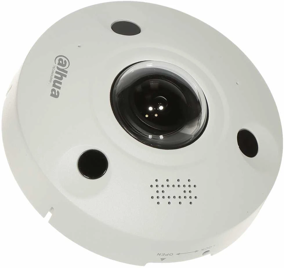 ANTIVANDALINĖ IP KAMERA IPC-EBW81242-AS-S2 - 12 Mpx 1,85 mm - Fish Eye DAHUA