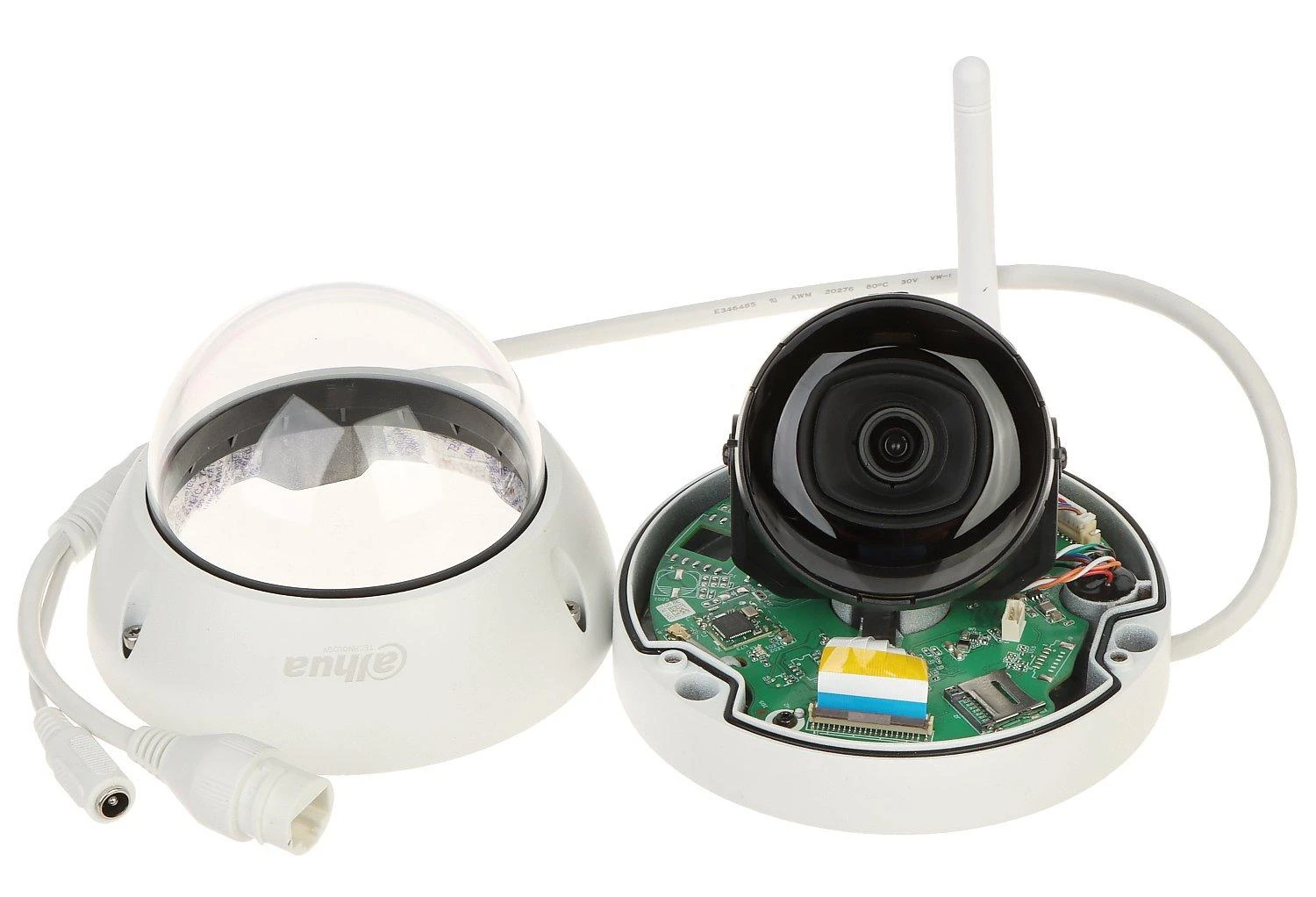 ANTIVANDALINĖ IP KAMERA IPC-HDBW1430DE-SW-0280B Wi-Fi - 4 Mpx 2.8 mm DAHUA