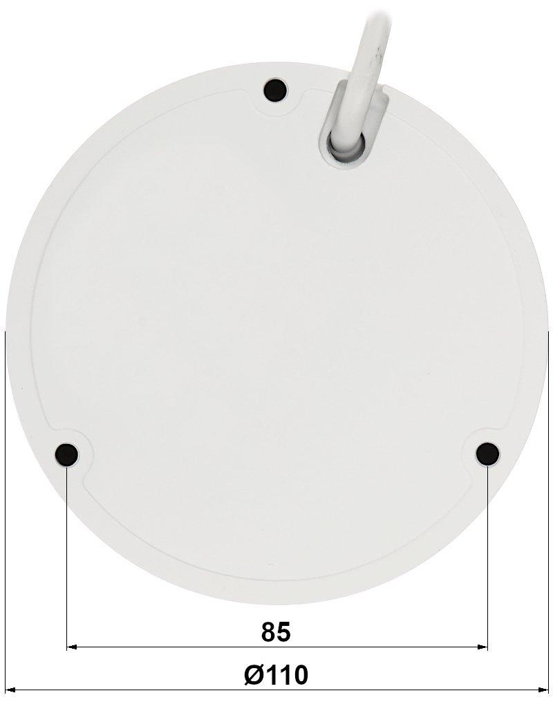 ANTIVANDALINĖ IP KAMERA IPC-HDBW1530E-0280B-S6 - 5 Mpx 2,8 mm DAHUA