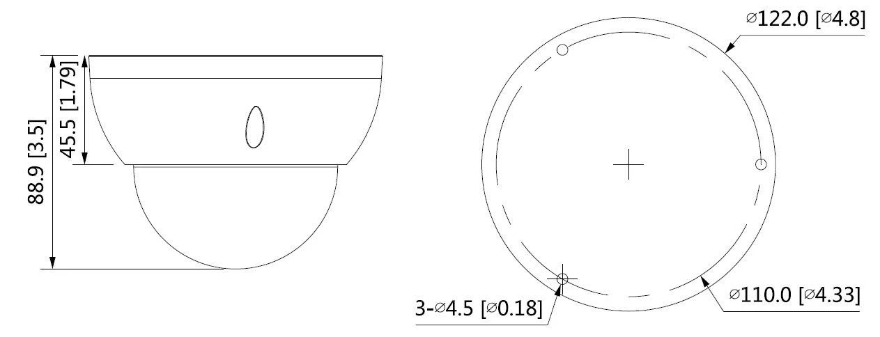 ANTIVANDALINĖ IP KAMERA IPC-HDBW2841R-ZAS-27135 - 8,3 Mpx 4K UHD 2,7 ... 13,5 mm - MOTOZOOM DAHUA