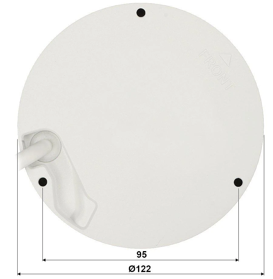 ANTIVANDALINĖ IP KAMERA IPC-HDBW3541R-ZAS-27135-S2 - 5 Mpx 2.7 ... 13.5 mm - MOTOZOOM DAHUA