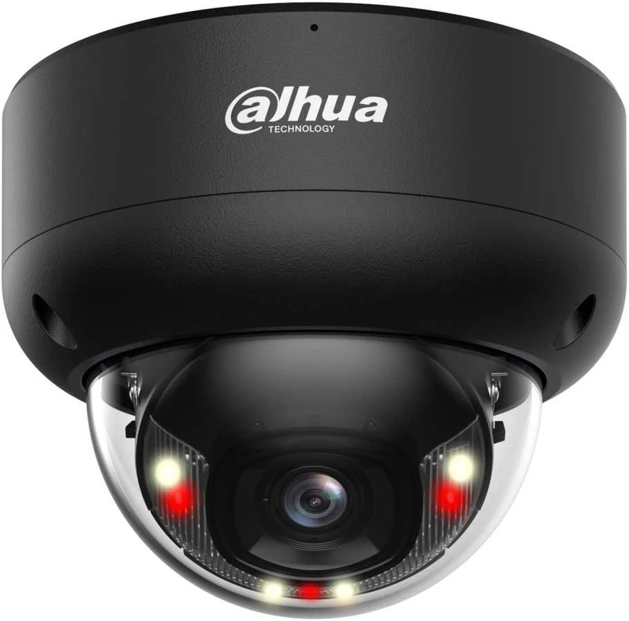 ANTIVANDALINĖ IP KAMERA IPC-HDBW3649E-AS-IL-0280B-Juodas WizSense Smart Dual Light - 6 Mpx 2.8 mm DAHUA