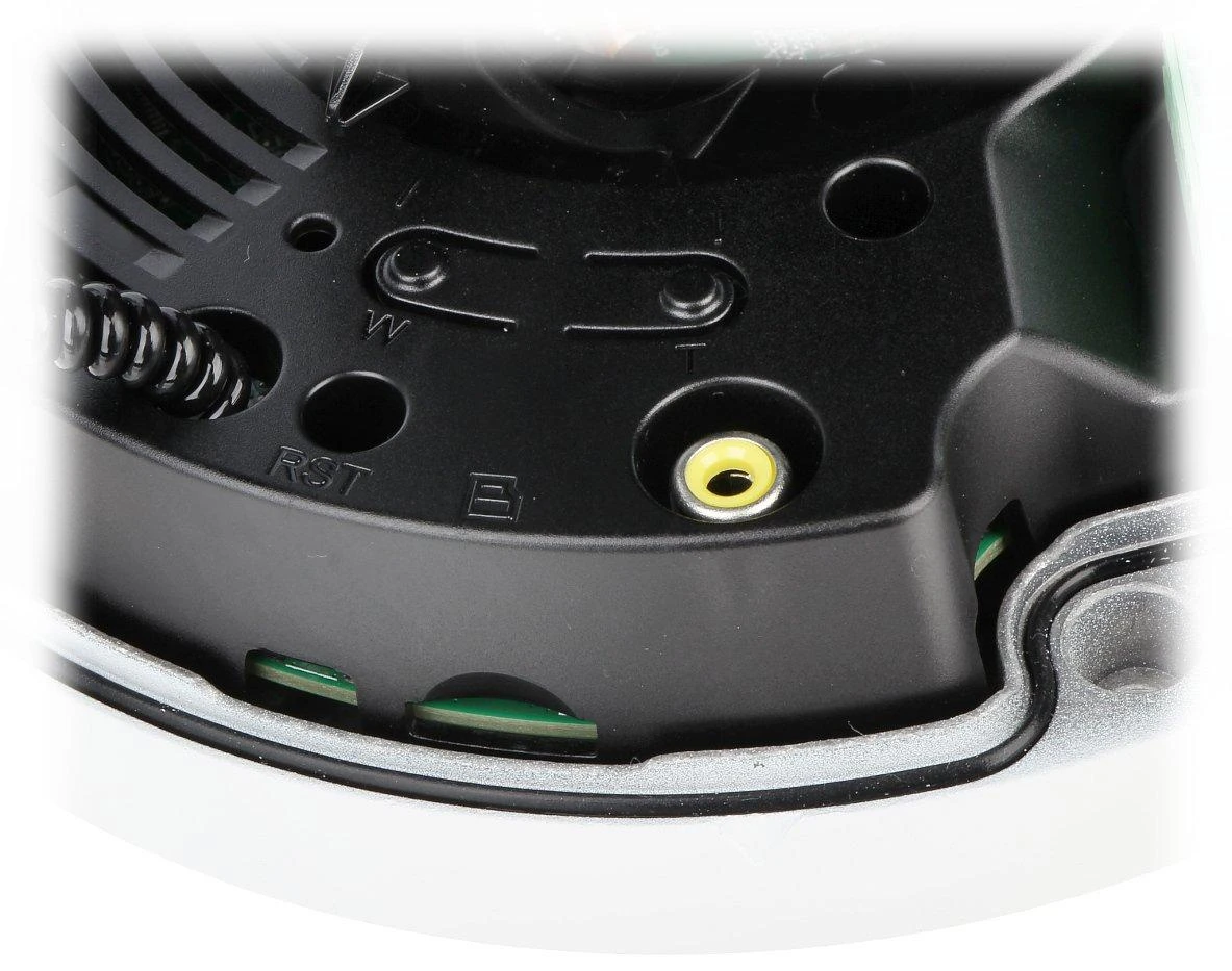 Dahua IP kam. AI 4M 2K kupol. STARLIGHT + su LXIR iki 40 m, 4 MP (2688 × 1520) 1 ~ 25 kadrų per sekundę, 2,7–12 mm, H.265+, ePoE, I