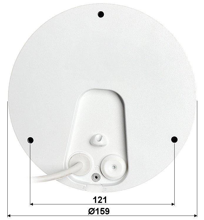 Dahua IP kam. AI 4M 2K kupol. STARLIGHT + su LXIR iki 40 m, 4 MP (2688 × 1520) 1 ~ 25 kadrų per sekundę, 2,7–12 mm, H.265+, ePoE, I