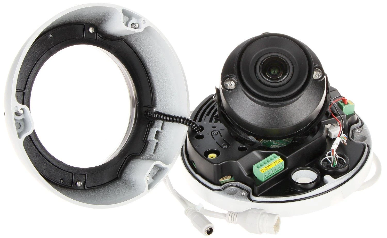 Dahua IP kam. AI 4M 2K kupol. STARLIGHT + su LXIR iki 40 m, 4 MP (2688 × 1520) 1 ~ 25 kadrų per sekundę, 2,7–12 mm, H.265+, ePoE, I