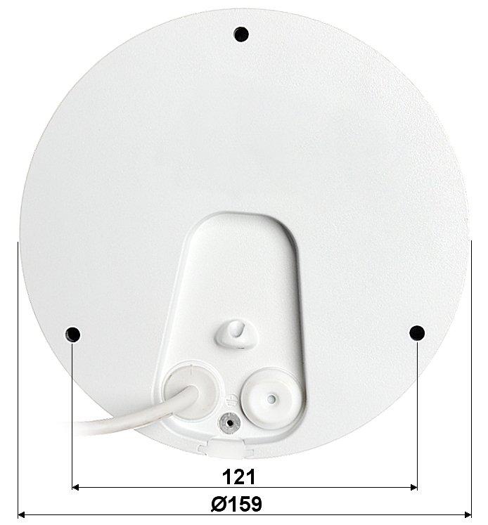 Dahua IP kam. AI 5M 2K Kupol. STARLIGHT IPC-HDBW5541E-ZE su LXIR iki 40 m, 5 MP (2592 x 1944) 1–20 kadrų per sekundę, 2,7 mm–13