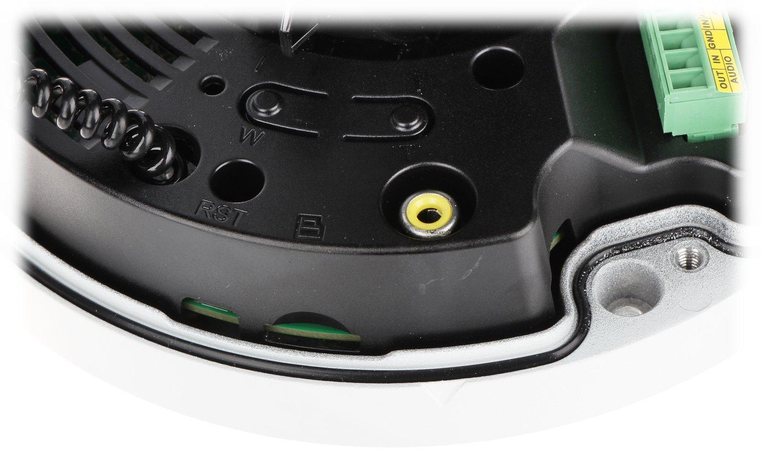 Dahua IP kam. AI 5M 2K Kupol. STARLIGHT IPC-HDBW5541E-ZE su LXIR iki 40 m, 5 MP (2592 x 1944) 1–20 kadrų per sekundę, 2,7 mm–13