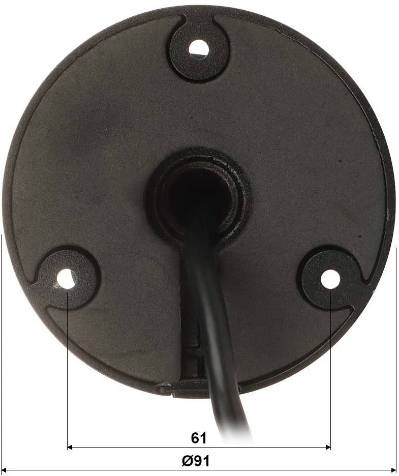 ANTIVANDALINĖ IP KAMERA IPC-HFW5541T-ASE-0360B-S3-Juodas WizMind S - 5 Mpx 3.6 mm DAHUA
