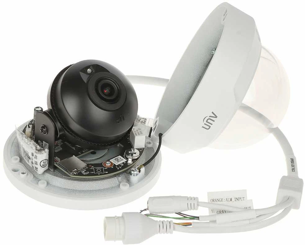 ANTIVANDALINĖ IP KAMERA IPC324SB-DF40K-I0 - 4 Mpx 4 mm UNIVIEW
