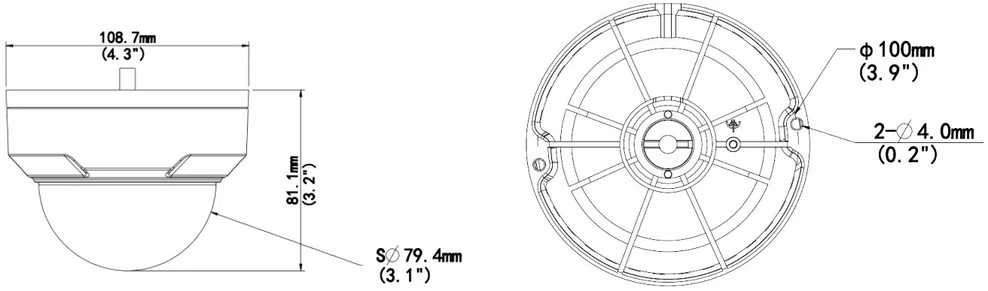 ANTIVANDALINĖ IP KAMERA IPC324SB-DF40K-I0 - 4 Mpx 4 mm UNIVIEW