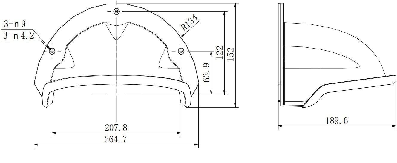 APSAUGINIS STOGELIS DS-1250ZJ Hikvision