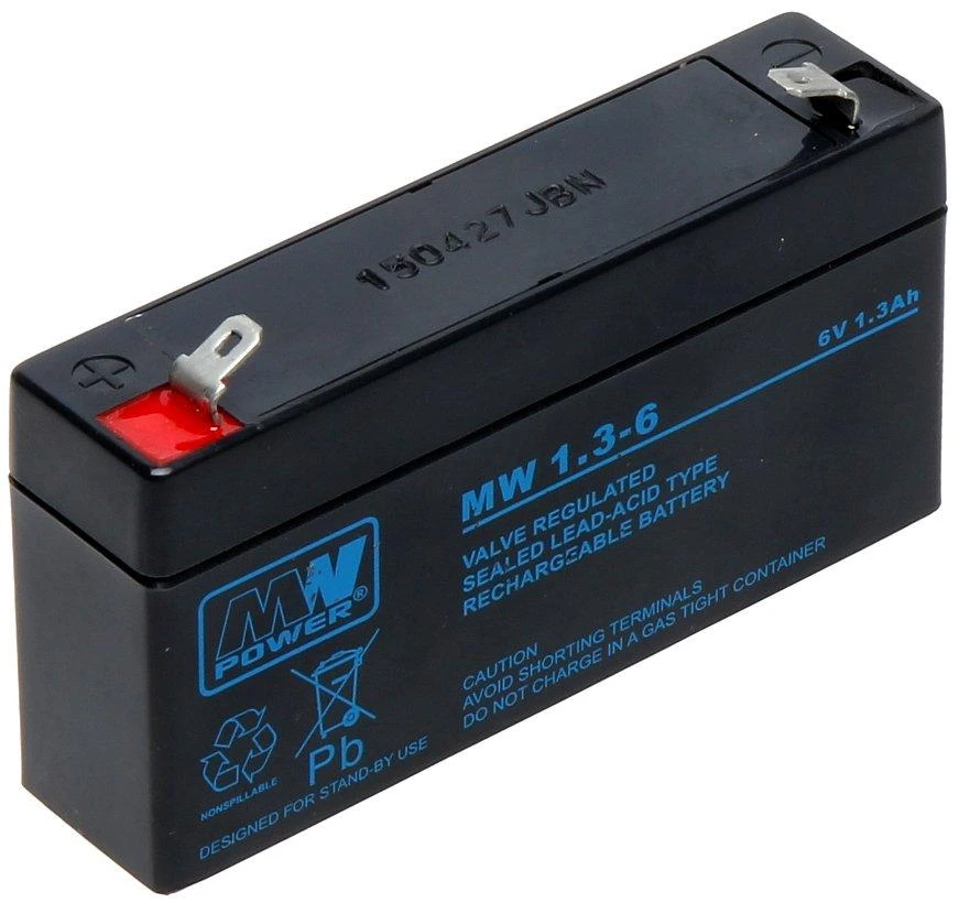 MW Power AGM akumuliatorius 6V 1.3Ah