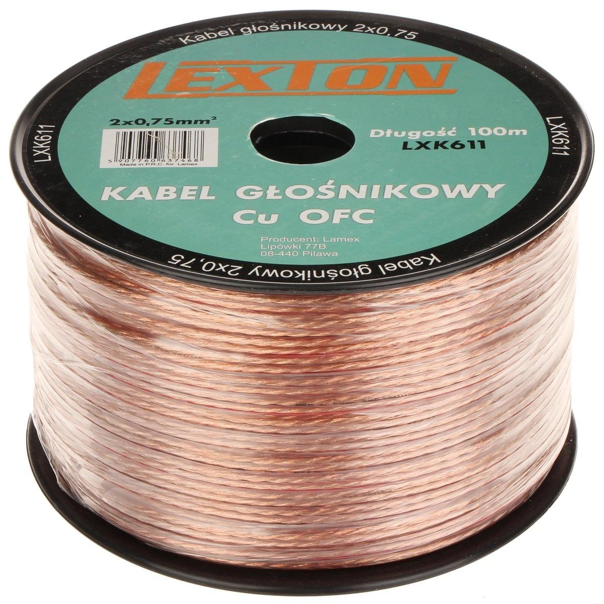 TST GARSIAKALBIO KABELIS HI-FI/2X0.75