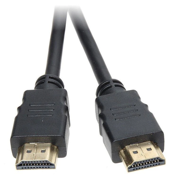 HDMI laidas su auksuotomis jungtimis