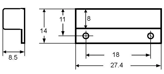 TST ŠONINIS HERKONAS KN-02-BR, RUDAS