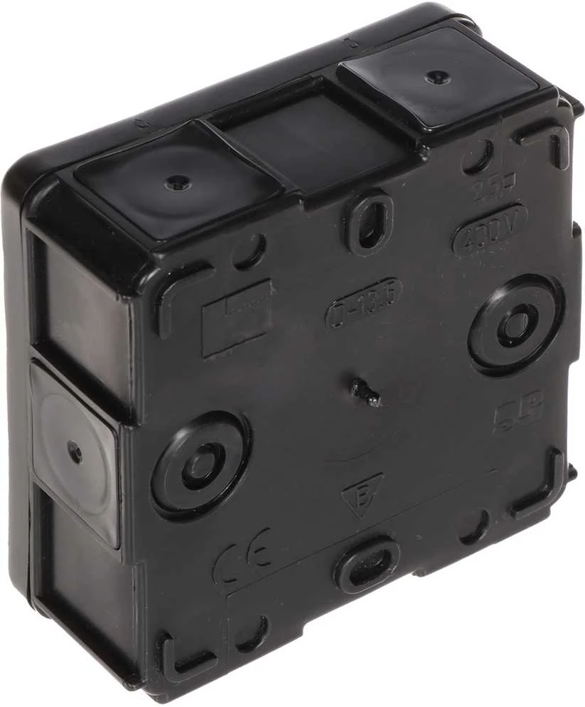 ATSIŠAKOJIMO DĖŽUTĖ SU RIEBOKŠLIAIS PH-90X90/6/B/EPN IP55 Elektro-Plast