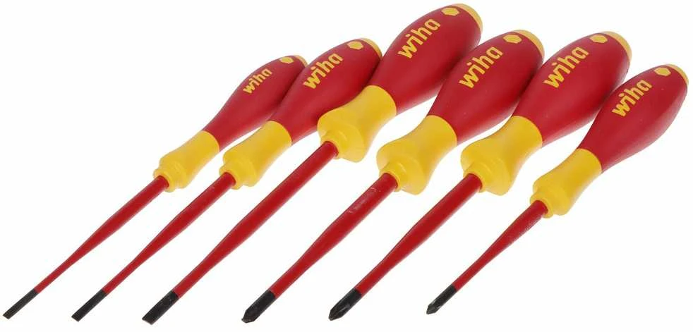 Rinkinys elektrikams WIHA SoftFinish slimFix (6 vnt.)