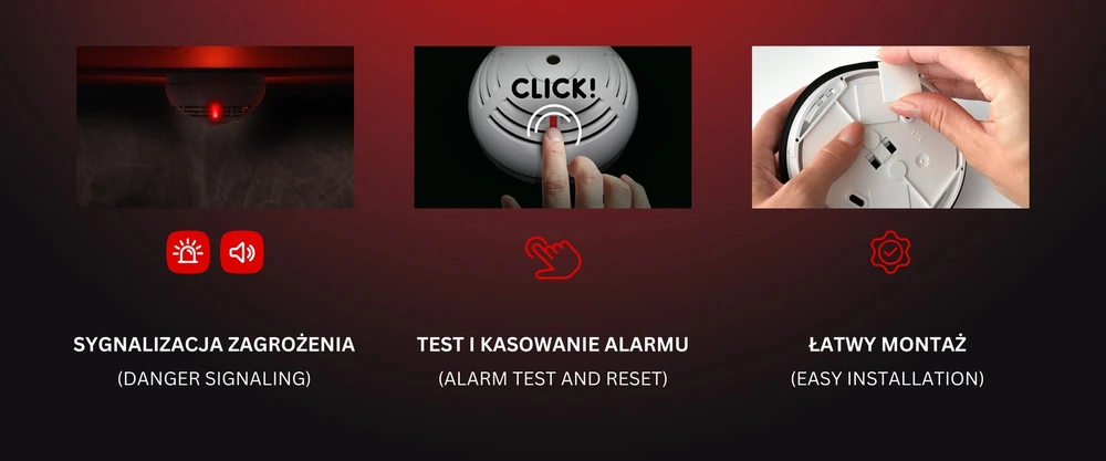 AUTONOMINIS DŪMŲ DETEKTORIUS SDA-250 SATEL